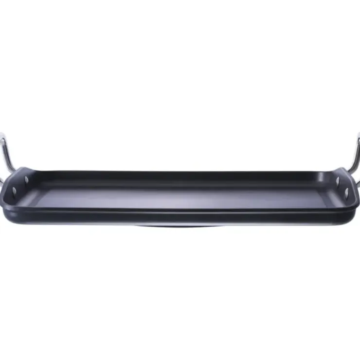 LE CREUSET Plancha géante fonte d'aluminium 34 x 25 cm Hot