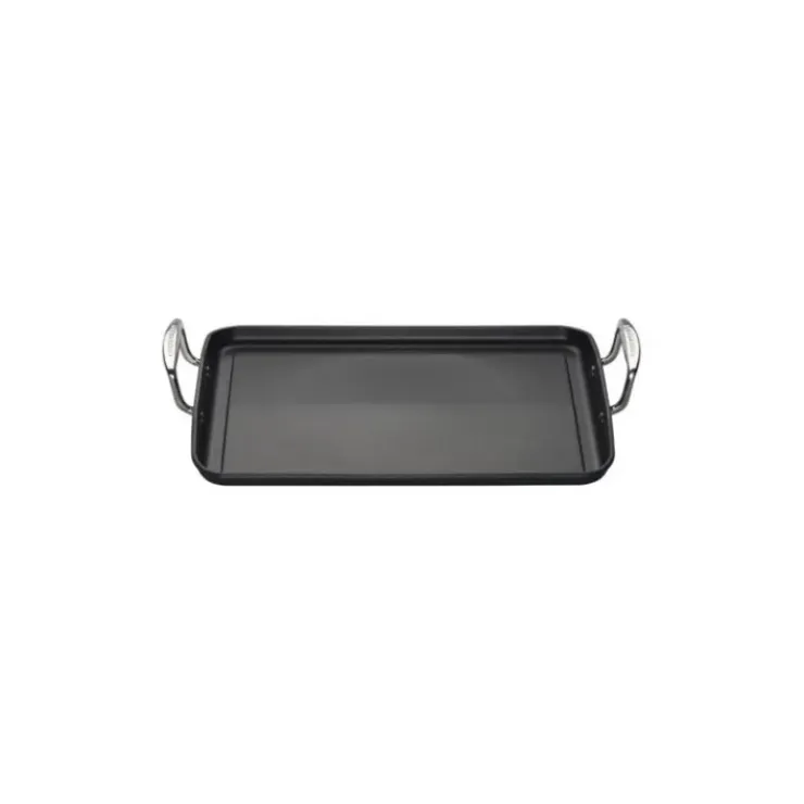 LE CREUSET Plancha géante fonte d'aluminium 34 x 25 cm Hot