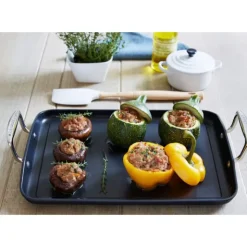LE CREUSET Plancha géante fonte d'aluminium 34 x 25 cm Hot