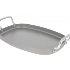DE BUYER Plancha Lisse 38x26 cm 2 anses Mineral B New