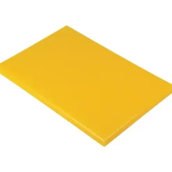 COMAS Planche à Découper 40x30 cm H 2cm Polyéthylène Jaune Online