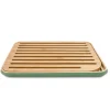 PEBBLY Planche à Pain Bambou 35 x 25 cm Vert Sauge Outlet