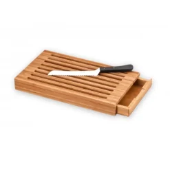 DEGLON Planche à Pain Ramasse Miettes 41,2 x 22,8 cm Acacia Déglon Best