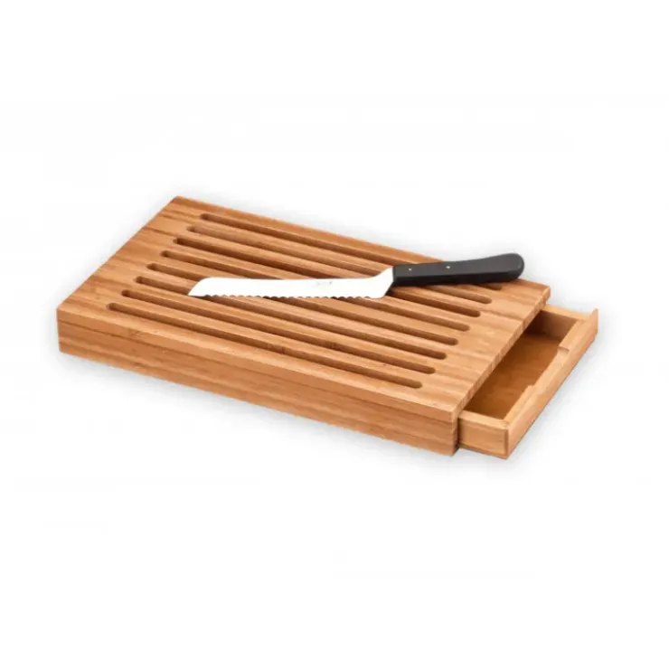 DEGLON Planche à Pain Ramasse Miettes 41,2 x 22,8 cm Acacia Déglon Best