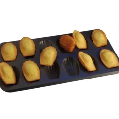 GOBEL Plaque 12 Madeleines de 8 cm anti-adhésif Online