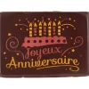 FLORENSUC Plaque Chocolat Joyeux Anniversaire x48 Hot