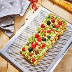 DE BUYER Plaque de Cuisson Perforée Inox 40 x 30 cm Sale