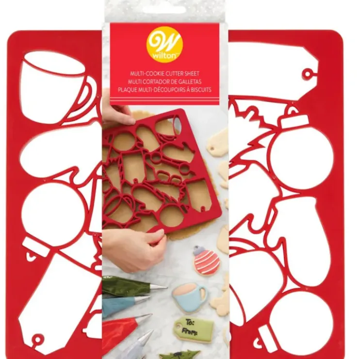 WILTON Plaque Multi-découpoirs 14 Empreintes Noël Best