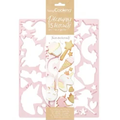 SCRAPCOOKING Plaque Multi-découpoirs Licorne Hot