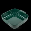 PEUGEOT Plat à Four Carré en Céramique Appolia 28 cm Vert Forêt New