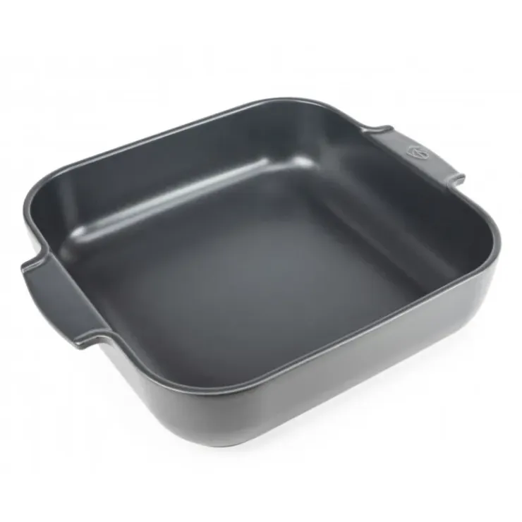 PEUGEOT Plat à Four Carré en Céramique Appolia 36 cm Ardoise New