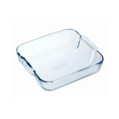 PYREX Plat à Four en Verre Carré 25 x 21 cm 2 L Classic