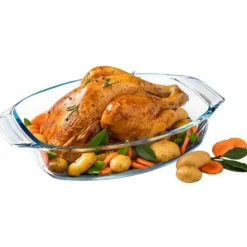 PYREX Plat à Four en Verre Ovale 35 x 24 cm 2,8 L Irrésistible Sale