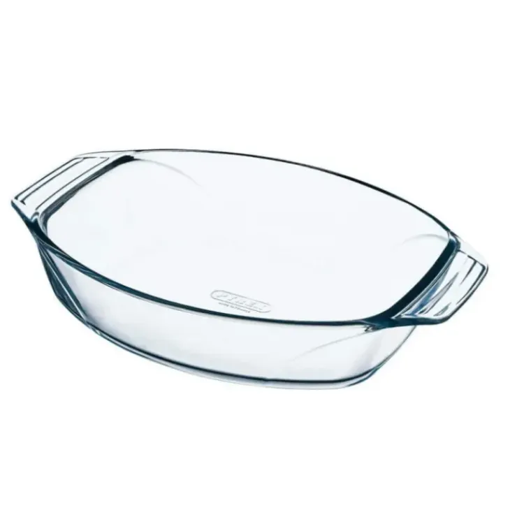 PYREX Plat à Four en Verre Ovale 40 x 28 cm 4 L Irrésistible Sale