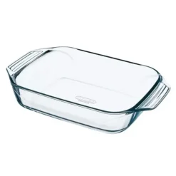 PYREX Plat à Four en Verre Rectangulaire 31 x 20 cm 2,1 L Irrésistible