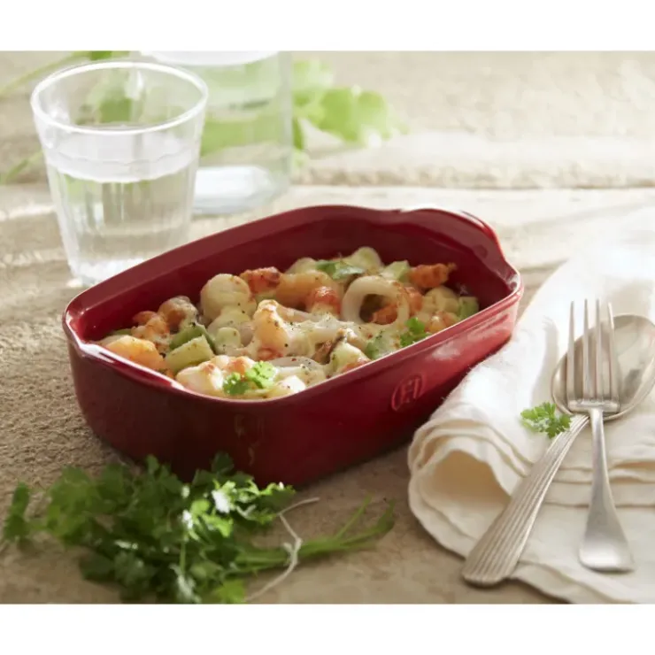 EMILE HENRY Plat à Four Individuel en Céramique Provence 22 x 14,5 cm Outlet