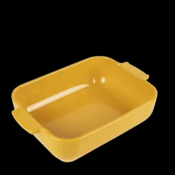 PEUGEOT Plat à Four Rectangulaire en Céramique Appolia 25 cm Jaune Safran New