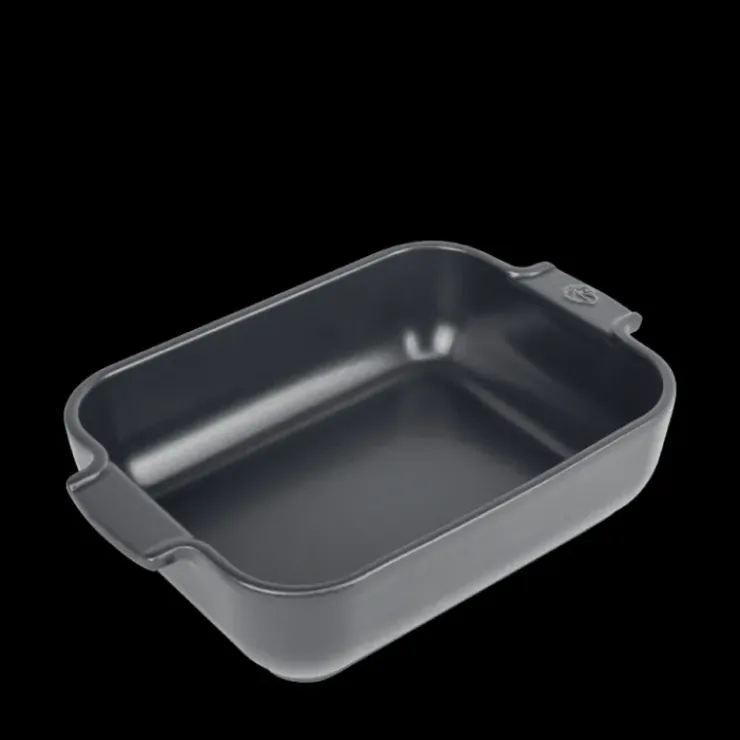 PEUGEOT Plat à Four Rectangulaire en Céramique Appolia 25 cm Ardoise Sale