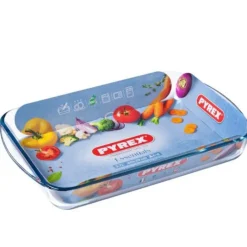 PYREX Plat à Lasagnes Rectangulaire en Verre 34 x 23 cm 2,6 L Essentials Online