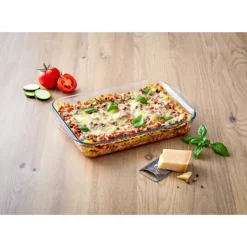 PYREX Plat à Lasagnes Rectangulaire en Verre 34 x 23 cm 2,6 L Essentials Online