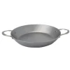 DE BUYER Plat à paella à 2 anses inox 32 cm Minéral B Element Clearance