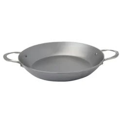 DE BUYER Plat à paella à 2 anses inox 32 cm Minéral B Element Clearance