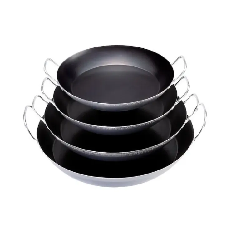 DE BUYER Plat à Paella Tôle Bleue Ø 42 cm Outdoor Online