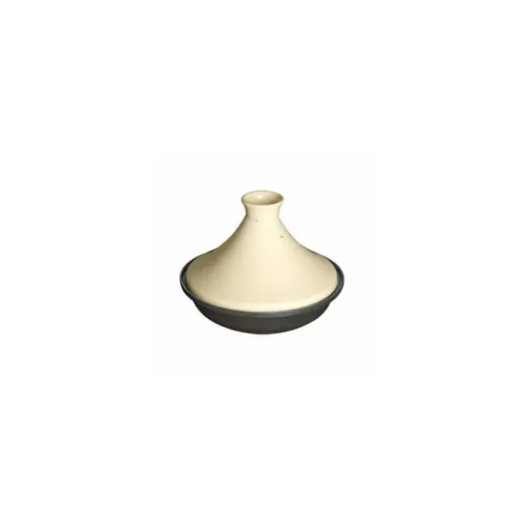 STAUB Plat à tajine base Fonte Dôme Céramique 28 cm noir Creme Online