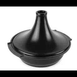 PEUGEOT Plat à Tajine en Aluminium Revêtement Céramique 30 cm Noir Satin Discount