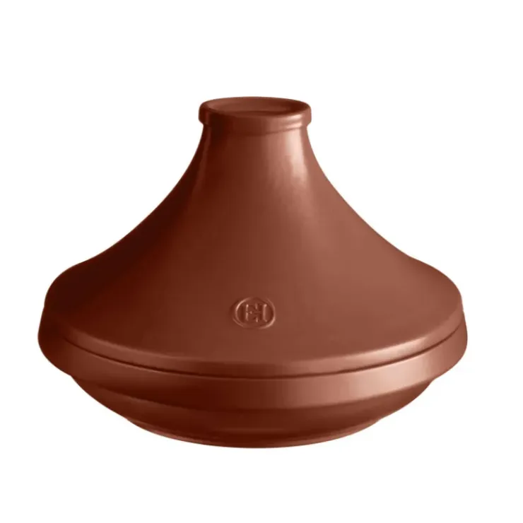 EMILE HENRY Plat à Tajine en Céramique 27,5 cm Sienne Delight
