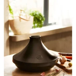 EMILE HENRY Plat à Tajine en Céramique 27,5 cm Ardoise Delight Best