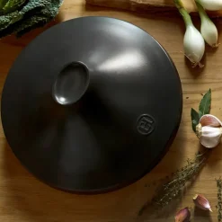 EMILE HENRY Plat à Tajine en Céramique 27,5 cm Ardoise Delight Best