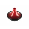 LE CREUSET Plat à Tajine en Fonte 27 cm Cerise Best