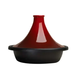 LE CREUSET Plat à Tajine en Fonte 35 cm Cerise Online