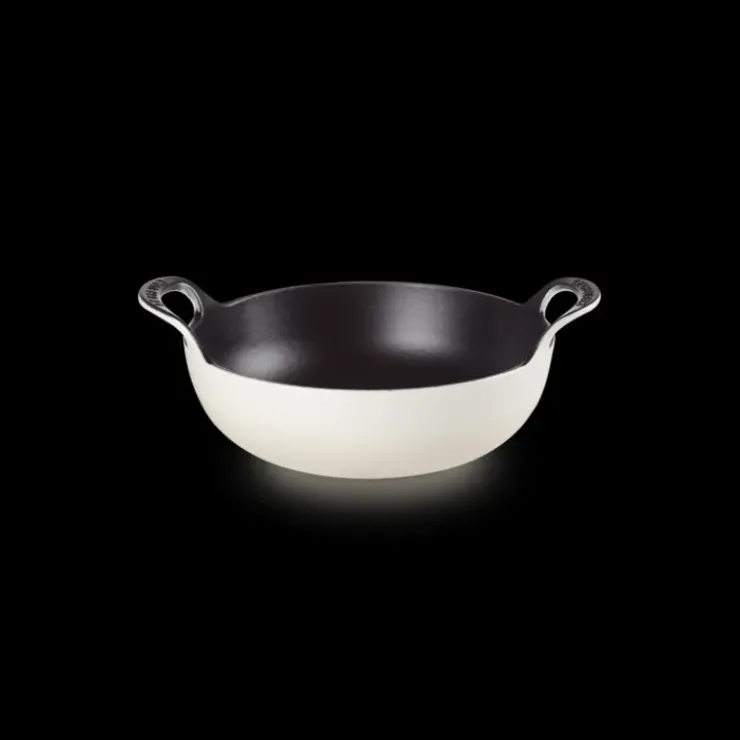 LE CREUSET Plat Balti En Fonte Rond 24 cm Meringue Online