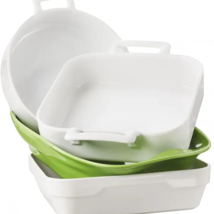 REVOL Plat Carré Noir 20x20 cm Belle Cuisine Hot