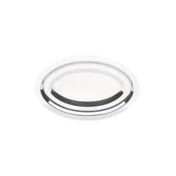 LEBRUN Plat Inox Ovale 34 x 23 cm Hot