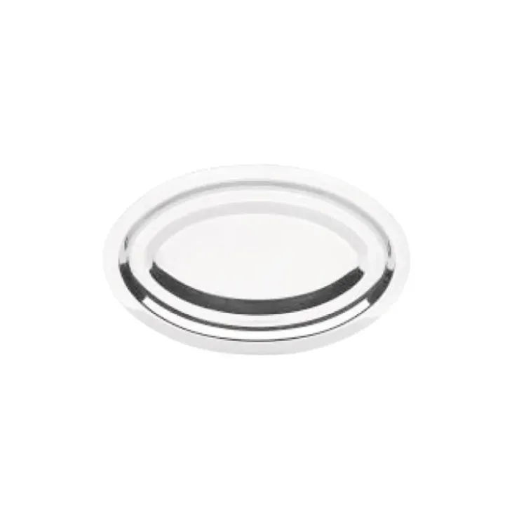 LEBRUN Plat Inox Ovale 34 x 23 cm Hot