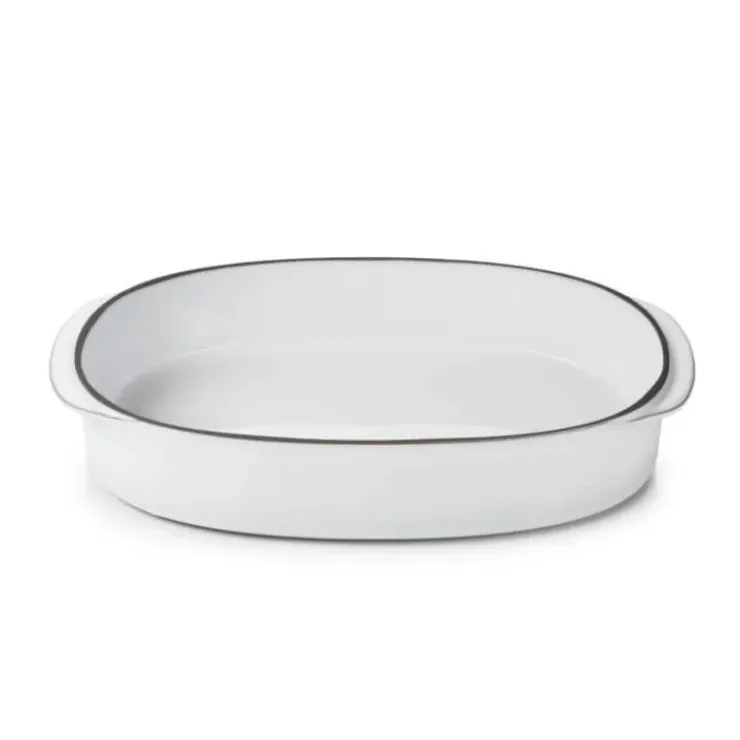 REVOL Plat Oblong Blanc Cumulus 26 x 18,5 cm Caractère Culinaire Online