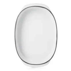 REVOL Plat Oblong Blanc Cumulus 26 x 18,5 cm Caractère Culinaire Online