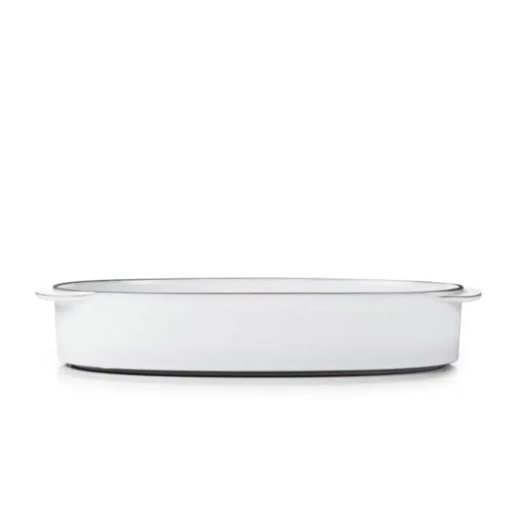 REVOL Plat Oblong Blanc Cumulus 26 x 18,5 cm Caractère Culinaire Online