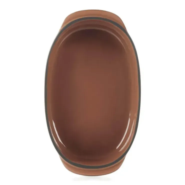 REVOL Plat Oblong Cannelle 16 x 11 cm Caractère Culinaire Hot