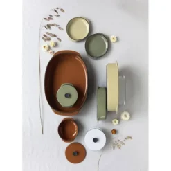 REVOL Plat Oblong Muscade 26 x 18,5 cm Caractère Culinaire Hot