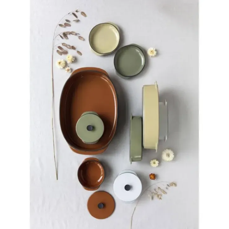 REVOL Plat Oblong Muscade 26 x 18,5 cm Caractère Culinaire Hot