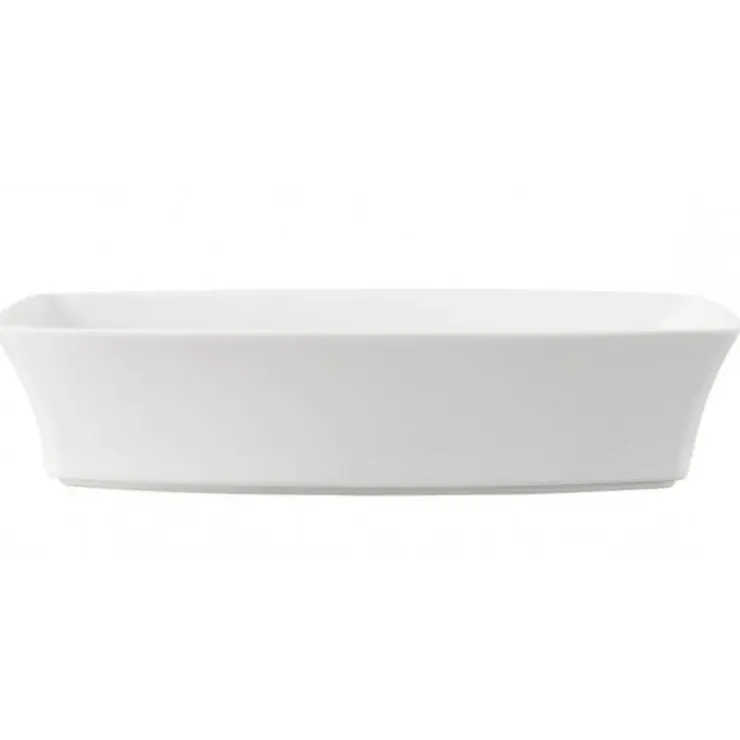 REVOL Plat Rectangulaire Blanc 34 x 22,5 cm Alexandrie Hot