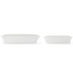 REVOL Plat Rectangulaire Blanc 34 x 22,5 cm Alexandrie Hot