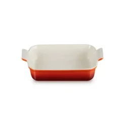LE CREUSET Plat Rectangulaire Céramique 26 cm Cerise Hot