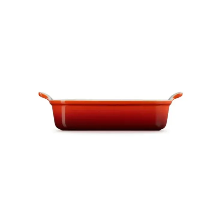 LE CREUSET Plat Rectangulaire Céramique 26 cm Cerise Hot