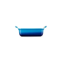 LE CREUSET Plat Rectangulaire Héritage en Céramique 32 cm Azur Tradition Clearance
