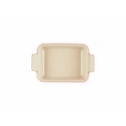 LE CREUSET Plat Rectangulaire Héritage en Céramique 19 cm Cerise Tradition Best